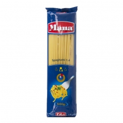 اسپاگتی مانا قطر 1.4 بسته 500 گرمی