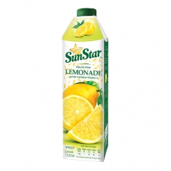 نوشیدنی طبیعی لیموناد سان استار 1 لیتری