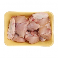 مرغ کامل جوجه شده بدون پوست با استخوان کیلویی