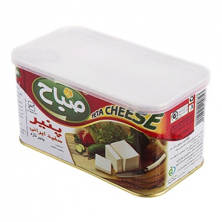 پنیر سفید ایرانی صباح 900 گرمی فلزی