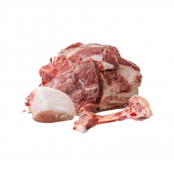 گوشت گرم گوسفندی با استخوان با دنبه کیلویی
