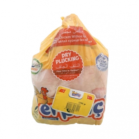 مرغ کامل پک منجمد ترکیه ای کیلویی | جی شاپ