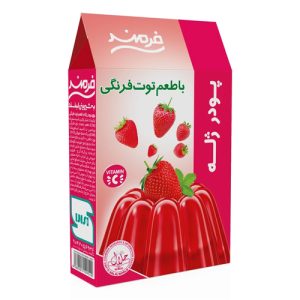 پودر ژله توت فرنگی فرمند | جی شاپ