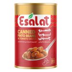 کنسرو خوراک لوبیا چیتی در سس گوجه فرنگی اصالت | جی شاپ