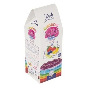 پودر ژله رنگین کمان فرمند